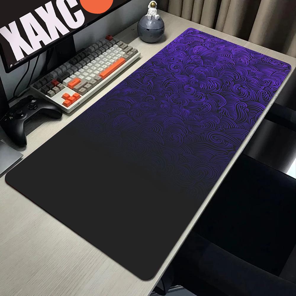 Tradescantia Purple - Gaming Mouse Pad, Large Desk Mat,