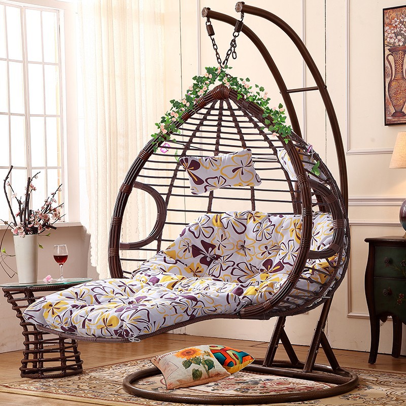 #Hanging basket rattan chair,  - đánh giá và giá Spider Plant Hanging