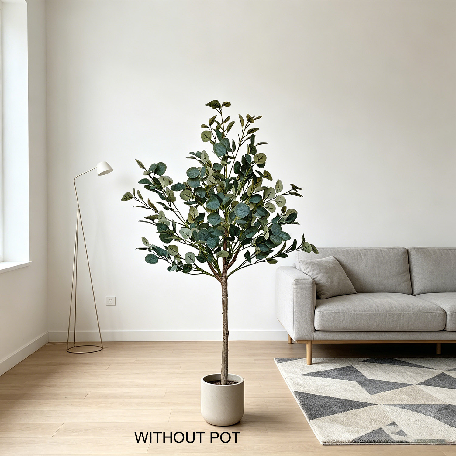 140cm Artificial Eucalyptus Pl - đánh giá và giá Ficus Lyrata Tree